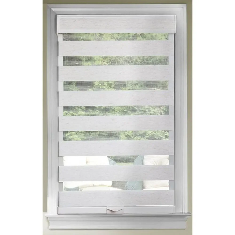 Achim Home Furnishing Window Blinds: Cordless Celestial Sheer Double-Layered